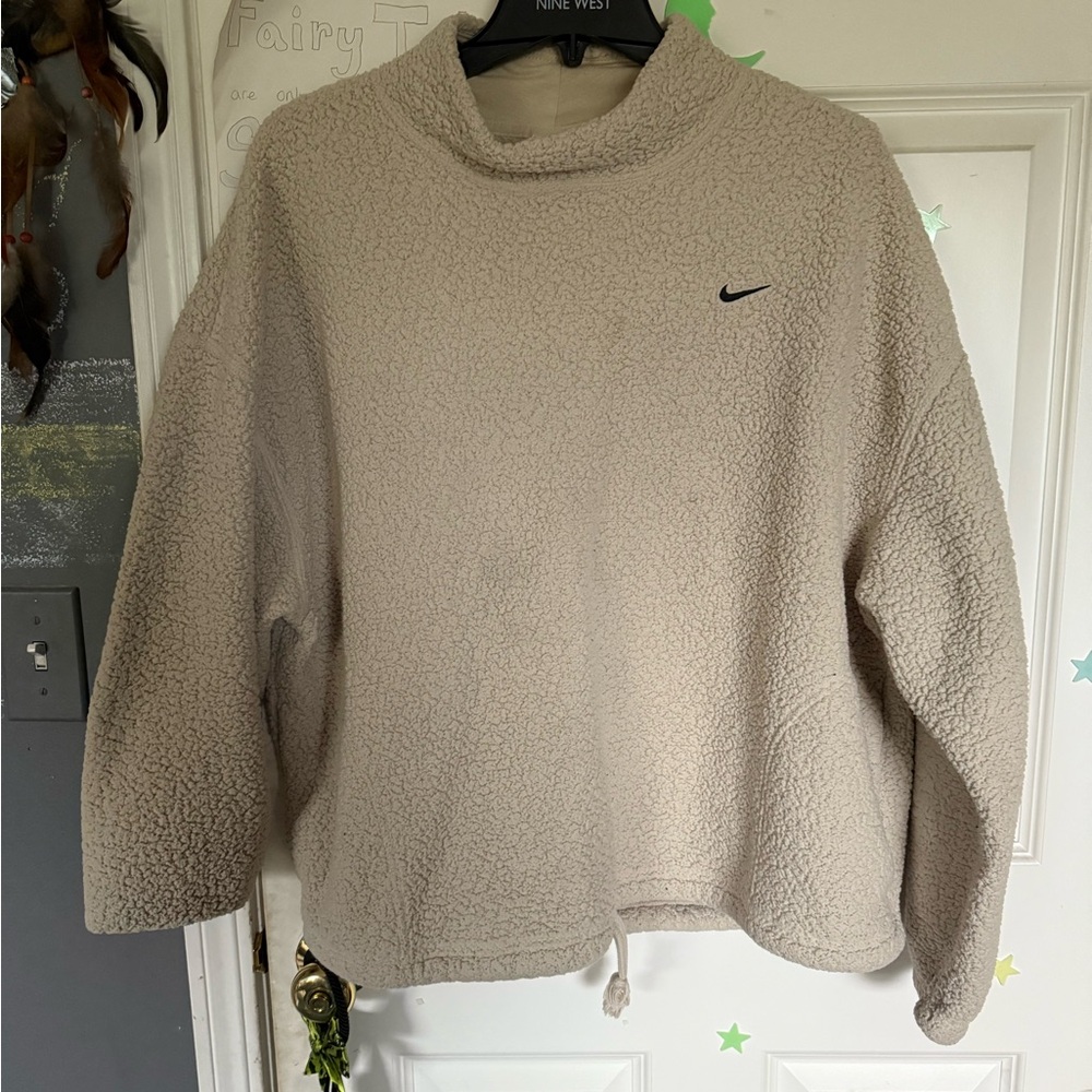 Nike Cream Therma-Fit Fleece Jacket - matching pants available